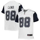 Zennovawear CeeDee Lamb Dallas Cowboys Youth Alternate Game Jersey - White