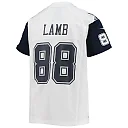Zennovawear CeeDee Lamb Dallas Cowboys Youth Alternate Game Jersey - White