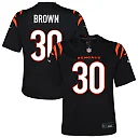 Zennovawear Chase Brown Cincinnati Bengals Youth Youth - Black