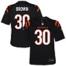 Zennovawear Chase Brown Cincinnati Bengals Youth Youth - Black