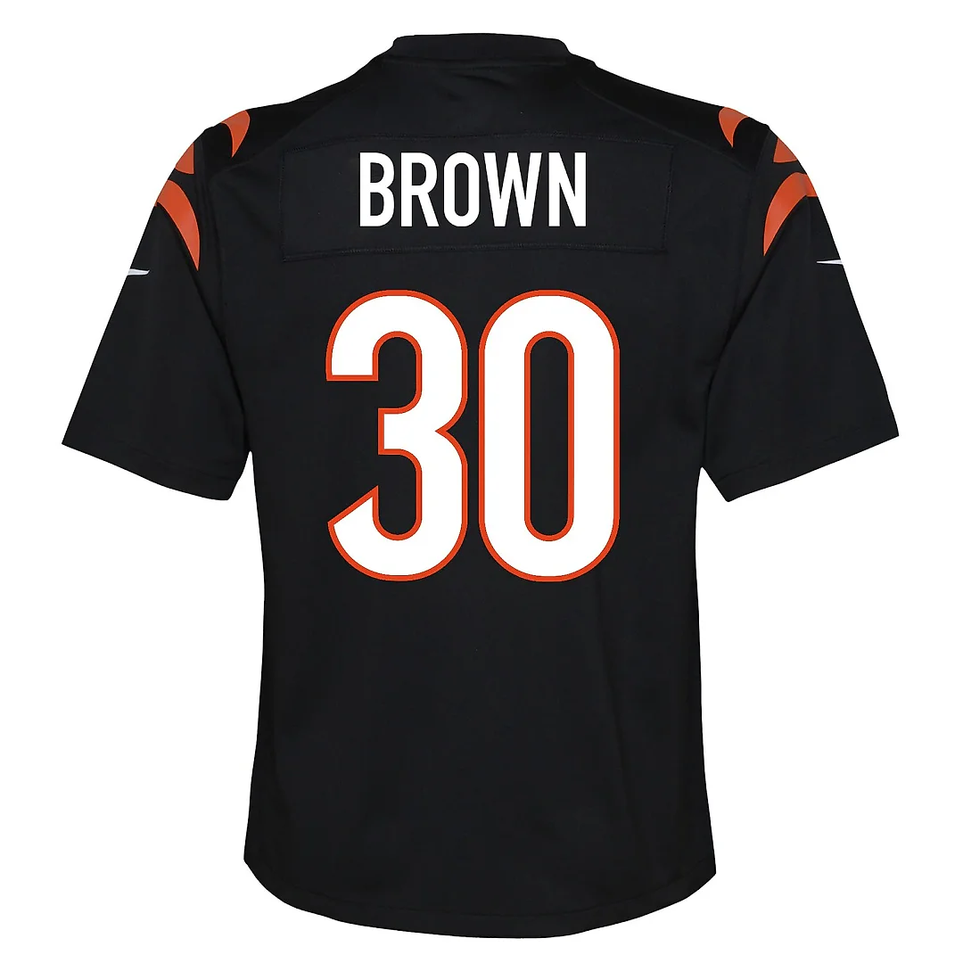 Zennovawear Chase Brown Cincinnati Bengals Youth Youth - Black
