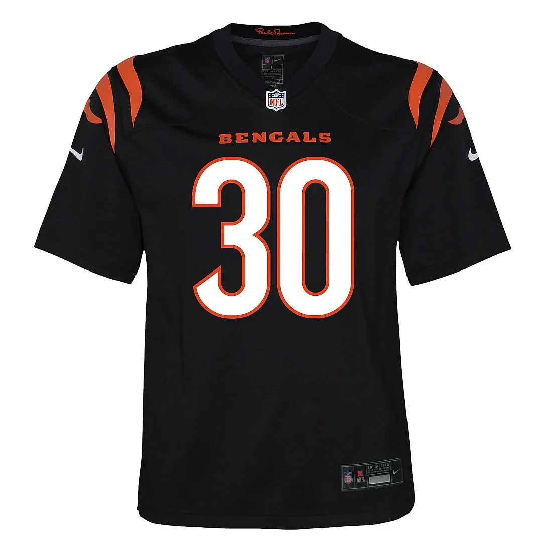 Zennovawear Chase Brown Cincinnati Bengals Youth Youth - Black