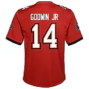 Zennovawear Chris Godwin Jr. Tampa Bay Buccaneers Youth Game Jersey – Red