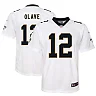 Zennovawear Chris Olave New Orleans Saints Youth Game Jersey - White