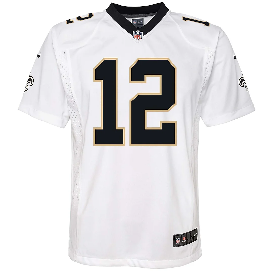 Zennovawear Chris Olave New Orleans Saints Youth Game Jersey - White
