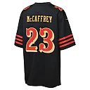 Zennovawear Christian McCaffrey San Francisco 49ers Youth 2025 Rivalries Collection Game Jersey - Black