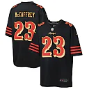 Zennovawear Christian McCaffrey San Francisco 49ers Youth 2025 Rivalries Collection Game Jersey - Black