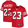 Zennovawear Christian McCaffrey San Francisco 49ers Youth Game Jersey - Scarlet