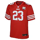Zennovawear Christian McCaffrey San Francisco 49ers Youth 80th Anniversary Game Jersey - Scarlet