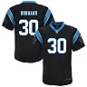 Zennovawear Chuba Hubbard Carolina Panthers Youth Team Game Jersey - Black