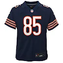 Zennovawear Cole Kmet Chicago Bears Youth Team Game Jersey - Navy