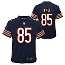 Zennovawear Cole Kmet Chicago Bears Youth Team Game Jersey - Navy