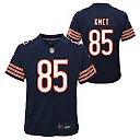 Zennovawear Cole Kmet Chicago Bears Youth Team Game Jersey - Navy