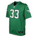 Zennovawear Cooper DeJean Philadelphia Eagles Youth Alternate Game Jersey - Kelly Green