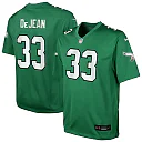 Zennovawear Cooper DeJean Philadelphia Eagles Youth Alternate Game Jersey - Kelly Green
