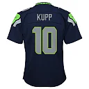 Zennovawear Cooper Kupp Seattle Seahawks Youth Game Jersey - College Navy