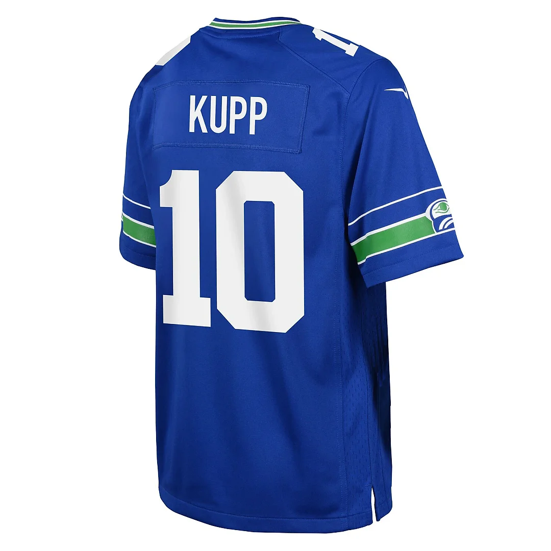Zennovawear Cooper Kupp Seattle Seahawks Youth Game Jersey - Royal