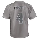 Zennovawear Dak Prescott Dallas Cowboys Youth Atmosphere Game Jersey - Gray