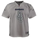 Zennovawear Dak Prescott Dallas Cowboys Youth Atmosphere Game Jersey - Gray