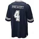 Zennovawear Dak Prescott Dallas Cowboys Youth Game Jersey - Navy
