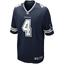 Zennovawear Dak Prescott Dallas Cowboys Youth Game Jersey - Navy