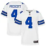 Zennovawear Dak Prescott Dallas Cowboys Youth Game Jersey - White