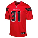Zennovawear Dameon Pierce Houston Texans Youth Game Jersey - Red