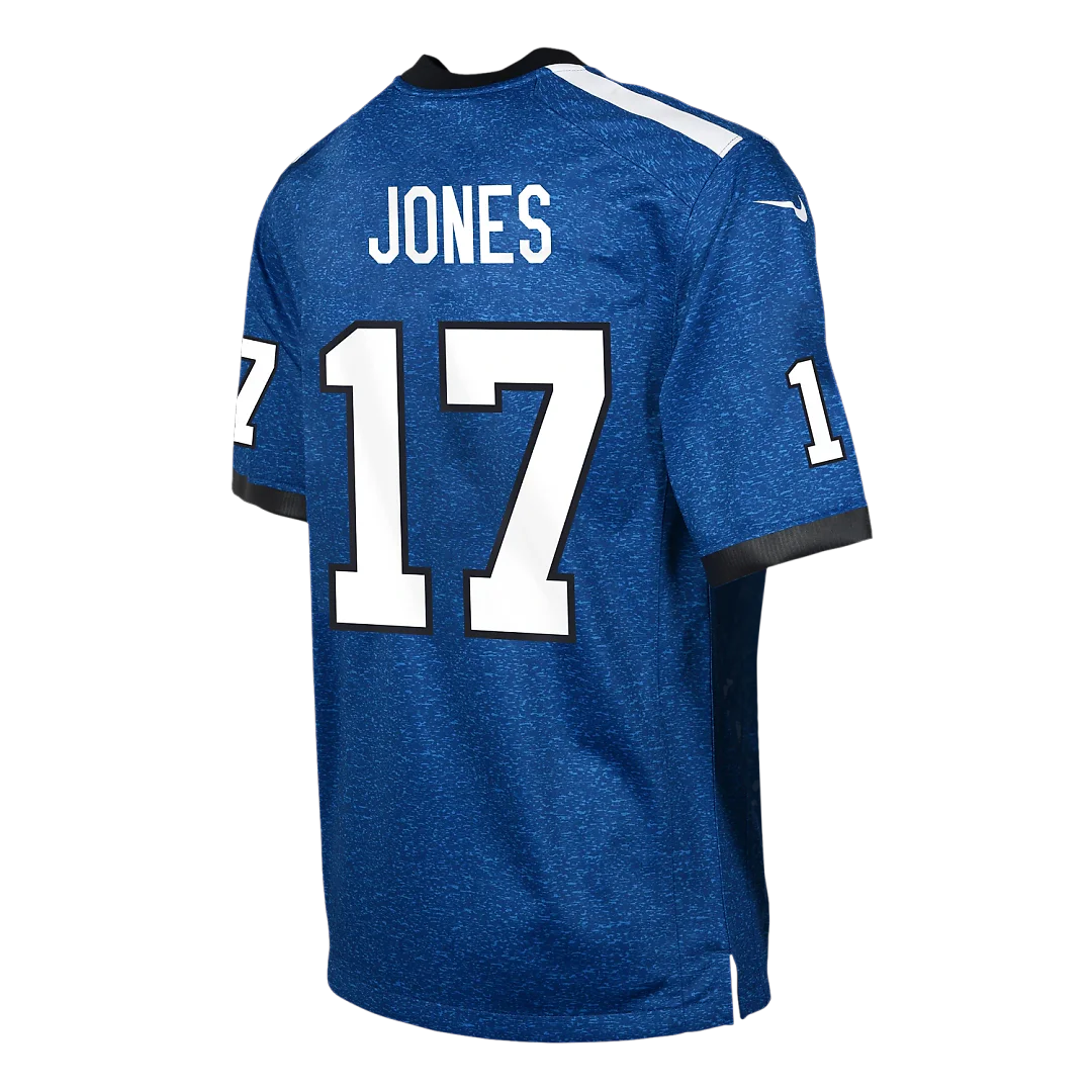 Zennovawear Daniel Jones Indianapolis Colts Youth Alternate 2 Game Jersey - Royal