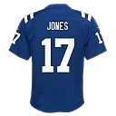 Zennovawear Daniel Jones Indianapolis Colts Youth Alternate 2 Game Jersey - Royal