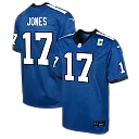 Zennovawear Daniel Jones Indianapolis Colts Youth Alternate 2 Game Jersey - Royal