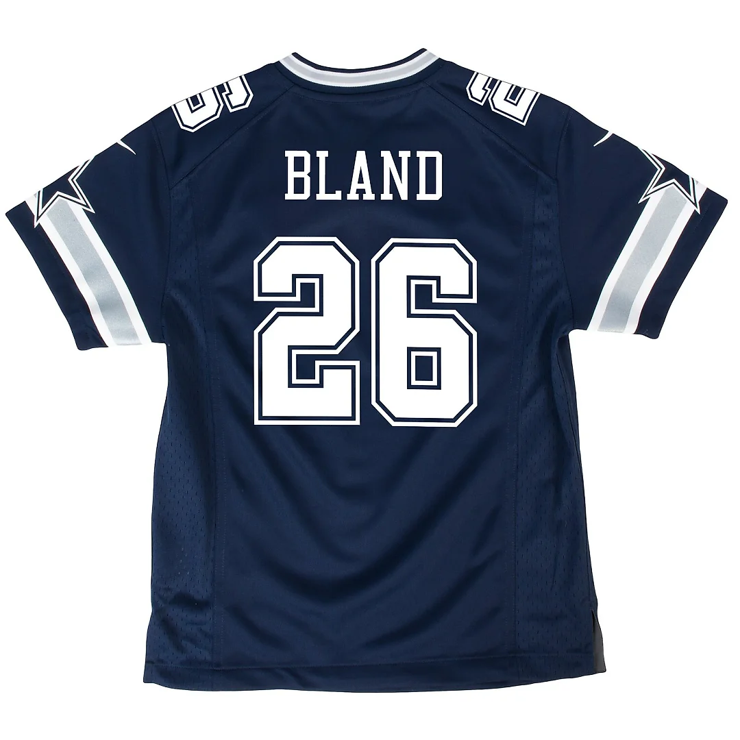 Zennovawear DaRon Bland Dallas Cowboys Youth Game Jersey - Navy