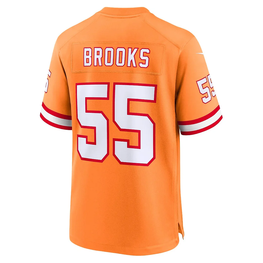 Zennovawear Derrick Brooks Tampa Bay Buccaneers Youth Retired Player Game Jersey - Orange