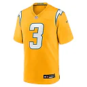 Zennovawear Derwin James Jr. Los Angeles Chargers Youth Alternate Charger Power Game Player Jersey - Gold