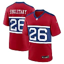 Zennovawear Devin Singletary New York Giants Youth Game Jersey - Red