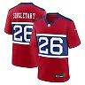 Zennovawear Devin Singletary New York Giants Youth Game Jersey - Red