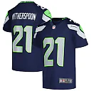 Zennovawear Devon Witherspoon Seattle Seahawks Youth Game Jersey - College Navy