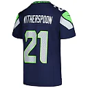 Zennovawear Devon Witherspoon Seattle Seahawks Youth Game Jersey - College Navy