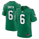Zennovawear DeVonta Smith Philadelphia Eagles Youth Game Jersey - Kelly Green
