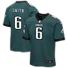 Zennovawear DeVonta Smith Philadelphia Eagles Youth Team Game Jersey - Midnight Green