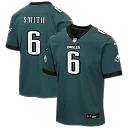 Zennovawear DeVonta Smith Philadelphia Eagles Youth Team Game Jersey - Midnight Green