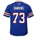 Zennovawear Dion Dawkins Buffalo Bills Youth Team Game Jersey - Royal