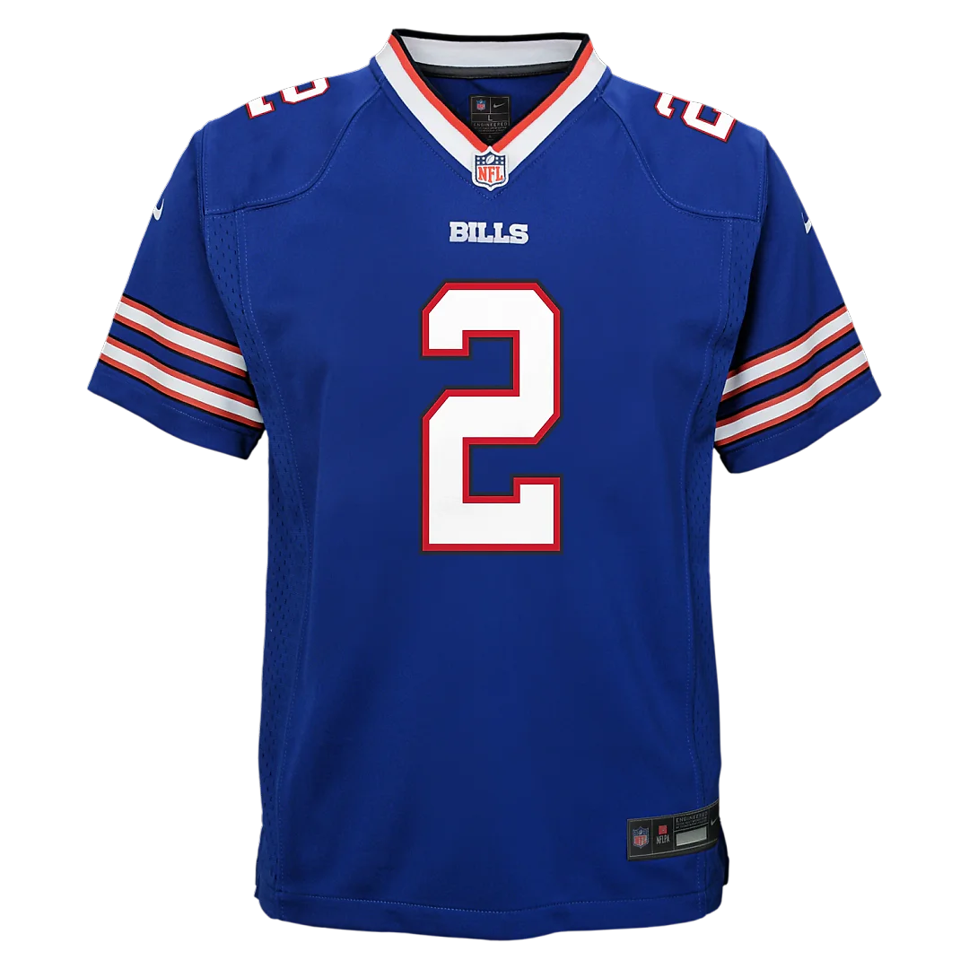 Zennovawear D.J. Moore Buffalo Bills Youth Game Jersey - Blue