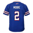 Zennovawear D.J. Moore Buffalo Bills Youth Game Jersey - Blue
