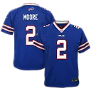 Zennovawear D.J. Moore Buffalo Bills Youth Game Jersey - Blue