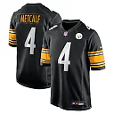 Zennovawear DK Metcalf Pittsburgh Steelers Youth Game Jersey - Black