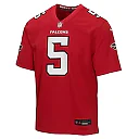 Zennovawear Drake London Atlanta Falcons Youth Game Jersey - Red