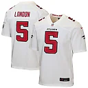 Zennovawear Drake London Atlanta Falcons Youth Game Jersey - White