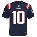 Zennovawear Drake Maye New England Patriots Youth Game Jersey - Navy