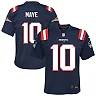 Zennovawear Drake Maye New England Patriots Youth Game Jersey - Navy