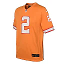 Zennovawear Emeka Egbuka Tampa Bay Buccaneers Youth Team Game Jersey - Orange